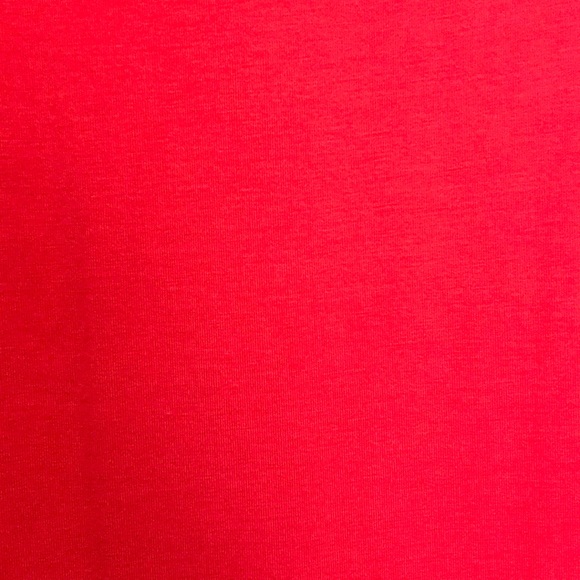 HERSHE RED DOUBLE RUFFLE HEM SKIRT - Picture 2 of 6